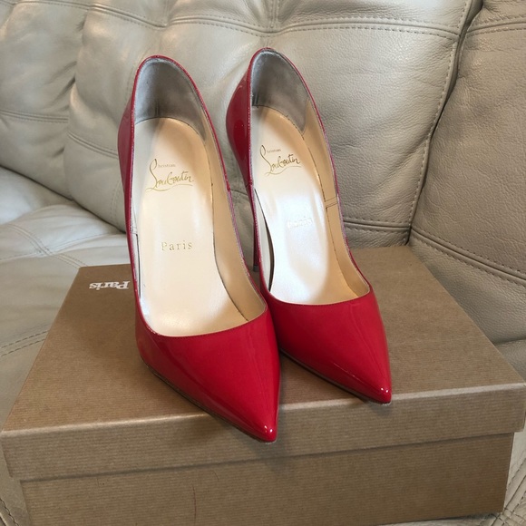 SOLD Christian Louboutin Rubis Patent So Kate 120 - Picture 2 of 8